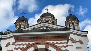 Classical old romanian christian orthodox church photo