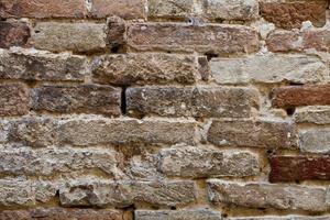 Antique brick wall texture. photo