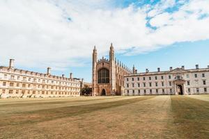 Capilla del King's College en Cambridge, Reino Unido foto