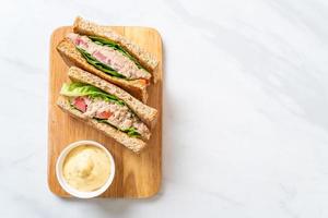 Homemade Tuna Sandwich photo