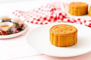 Chinese moon cake for Chinese mid-autumn festival photo