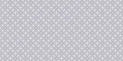 Geometric seamless pattern traditional with flower shape background design vector