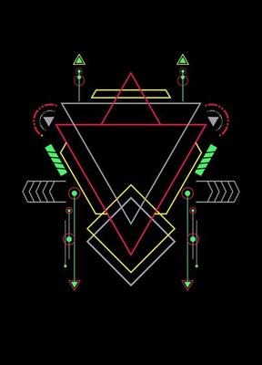 Sacred geometry ornament vector design elements for background
