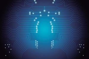 Abstract Blue Background vector