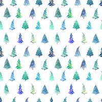 Vector seamless background with fir tree. Can be used for wallpaper, pattern fills, web page, surface textures, textile print, wrapping paper