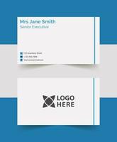 sample  business card template design vector