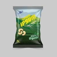 Free Chips and Dry Food Packaging ideas for foods company vector