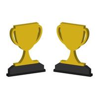 Trophy Illustrated In Vector