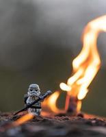 varsovia 2020 - lego star wars stormtrooper foto