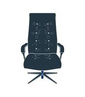 Icon chair with five legs. Vector illustration.