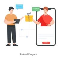 Referral Program App vector