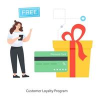 Customer Loyalty Program vector