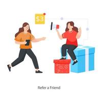 Refer a Friend vector