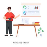 Business Presentation premium vector