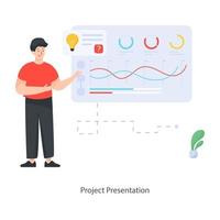 Project Presentation Download vector