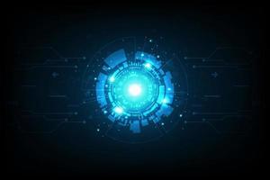 Vector background in advanced technology form.