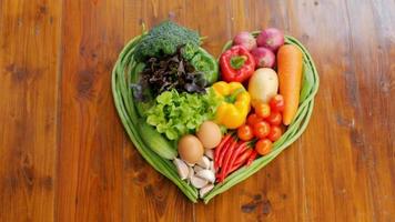 aliments sains légumes gros plan vidéo hd 4k