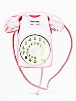 Pink sketch Phone