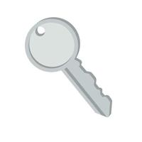 Isolated key icon vector