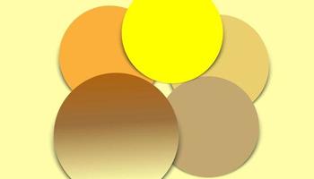 Abstract circle full color geometric pattern design and background. Use for modern design. eps 10 vector  3