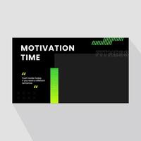Fitness banner template vector