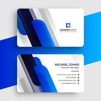 Business card design template vector