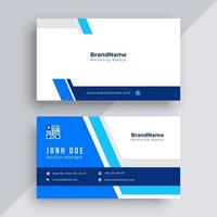 Business card design template vector