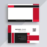 Business card design template vector