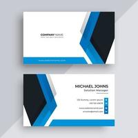 Business card design template vector