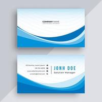 Business card design template vector