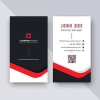 Business card design template vector