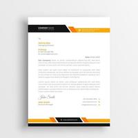 Business letterhead template vector