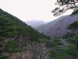 Beautiful mountains in South Korea photo