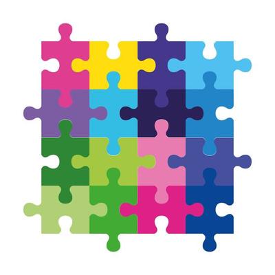 Puzzle game Royalty Free Vector Image - VectorStock