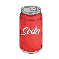 soda can drink vector