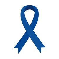 world autism day ribbon blue campaign vector