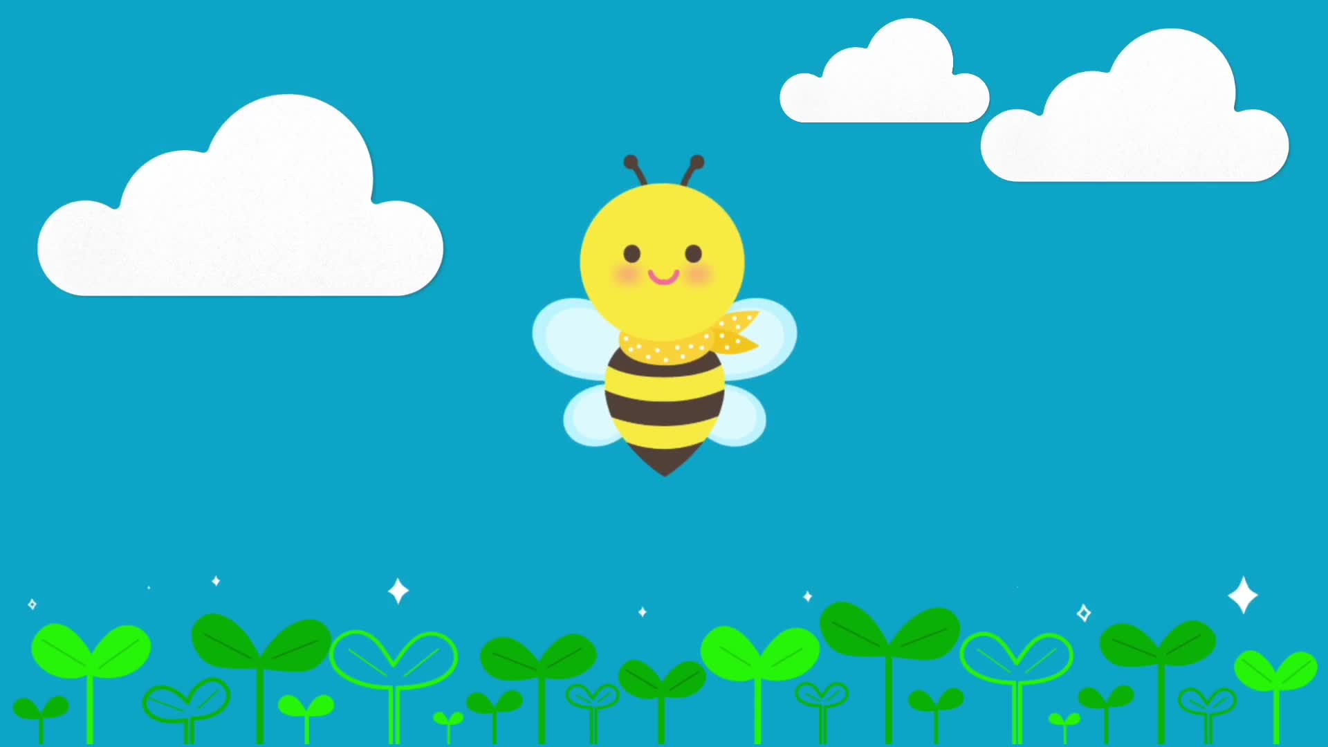 Bee Cartoon Stock Video Footage for Free Download