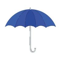 umbrella protection accessory isolated icon vector