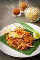Pad Thai - stir-fried rice noodles photo