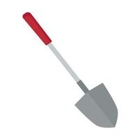 shovel construction tool isolated icon vector