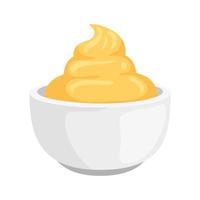 mustard bowl icon isolated vector design