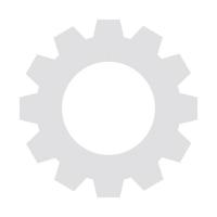 gears settings machine isolated icon vector