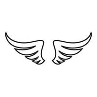 Wing Logo Template vector icon design
