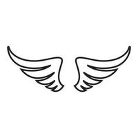 Wing Logo Template vector icon design