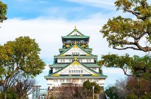 Osaka Castle in Osaka, Japan photo