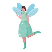 Fairytale fairy cartoon vector design