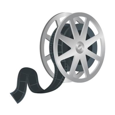 Free movie reel - Vector Art