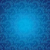 cyber circuit electronic pattern background vector