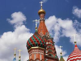 St. Basil Cathedral in Moscow, Russia photo