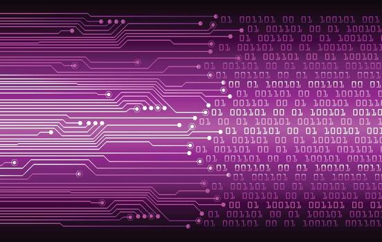 cyber circuit future technology concept background vector